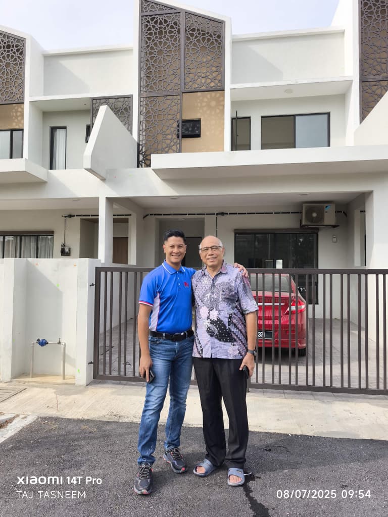 TAJ Tasneem home inspection client in Kuala Lumpur, Malaysia